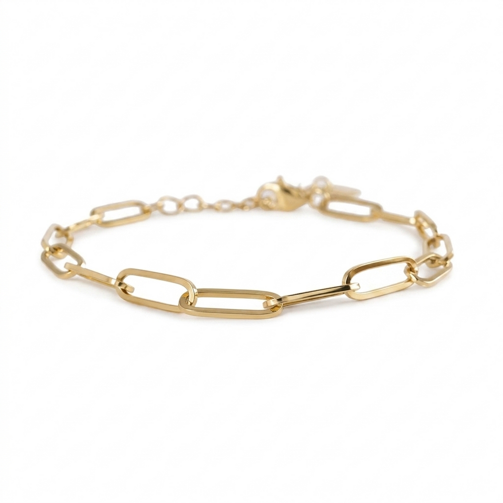 BOLDER DAINTY LINK BRACELET