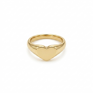 LUANA GOLD HEART RING