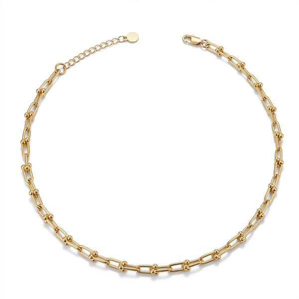 STATEMENT GOLD NECKLACE