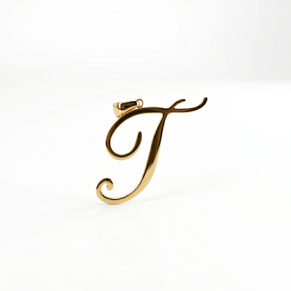 LUXURY LETTER PENDANT