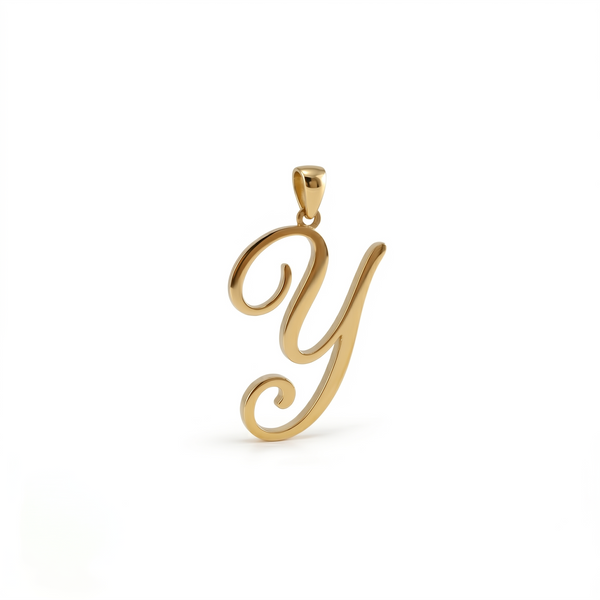 LUXURY LETTER PENDANT
