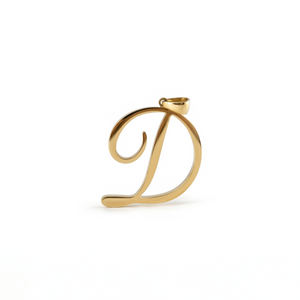 LUXURY LETTER PENDANT