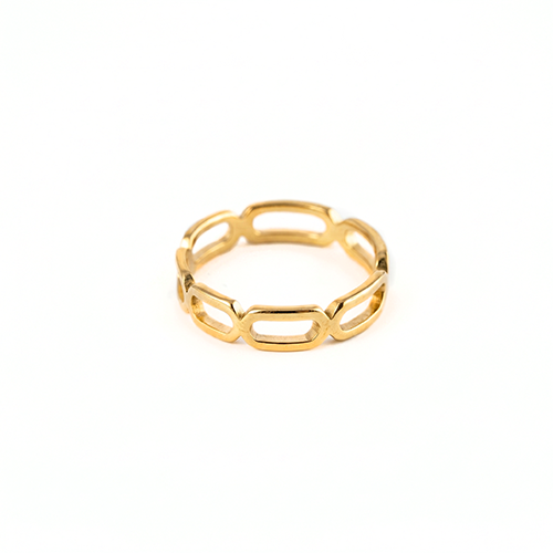 DAINTY LINK GOLD RING