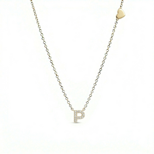 GOLD DEMURE LETTER NECKLACE