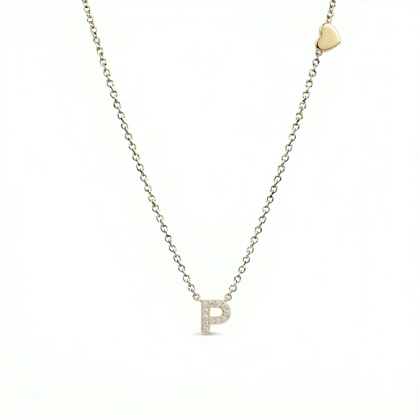 GOLD DEMURE LETTER NECKLACE