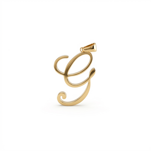 LUXURY LETTER PENDANT