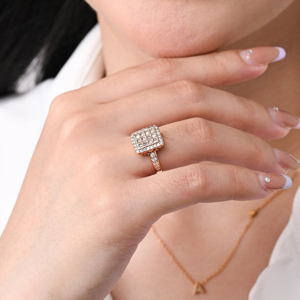EMPRESS ROSEGOLD RING