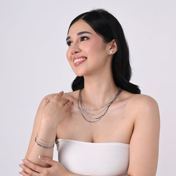 MADAME WHITE GOLD BRACELET