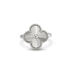 CLOVER WHITE GOLD ADJUSTABLE