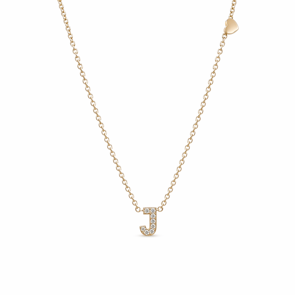 GOLD DEMURE LETTER NECKLACE