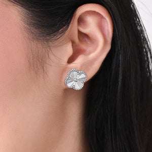 CLOVER WHITE GOLD ADJUSTABLE
